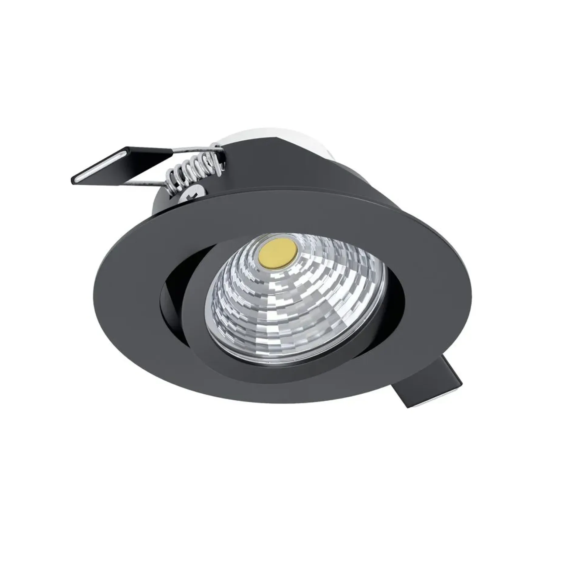Innfelt lampe Saliceto Ø88 mm 2700K