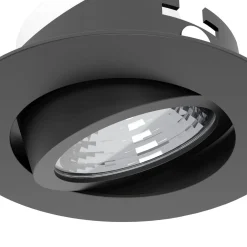 Innfelt lampe Saliceto 88 mm 4000K Sett med 3