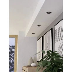 Innfelt lampe Saliceto 88 mm 4000K Sett med 3
