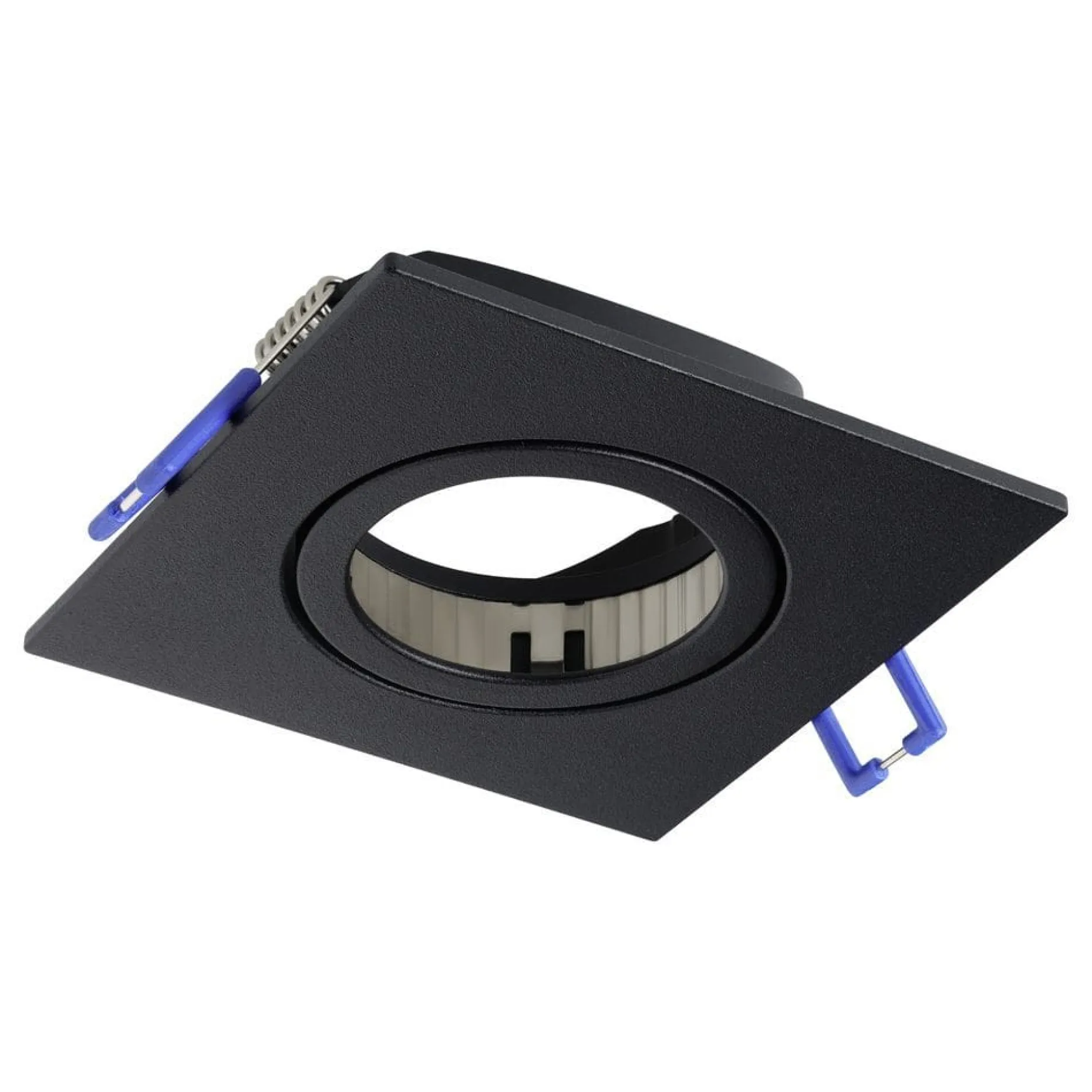 Innfelt lampe Saliceto Mobil Svart 4000K