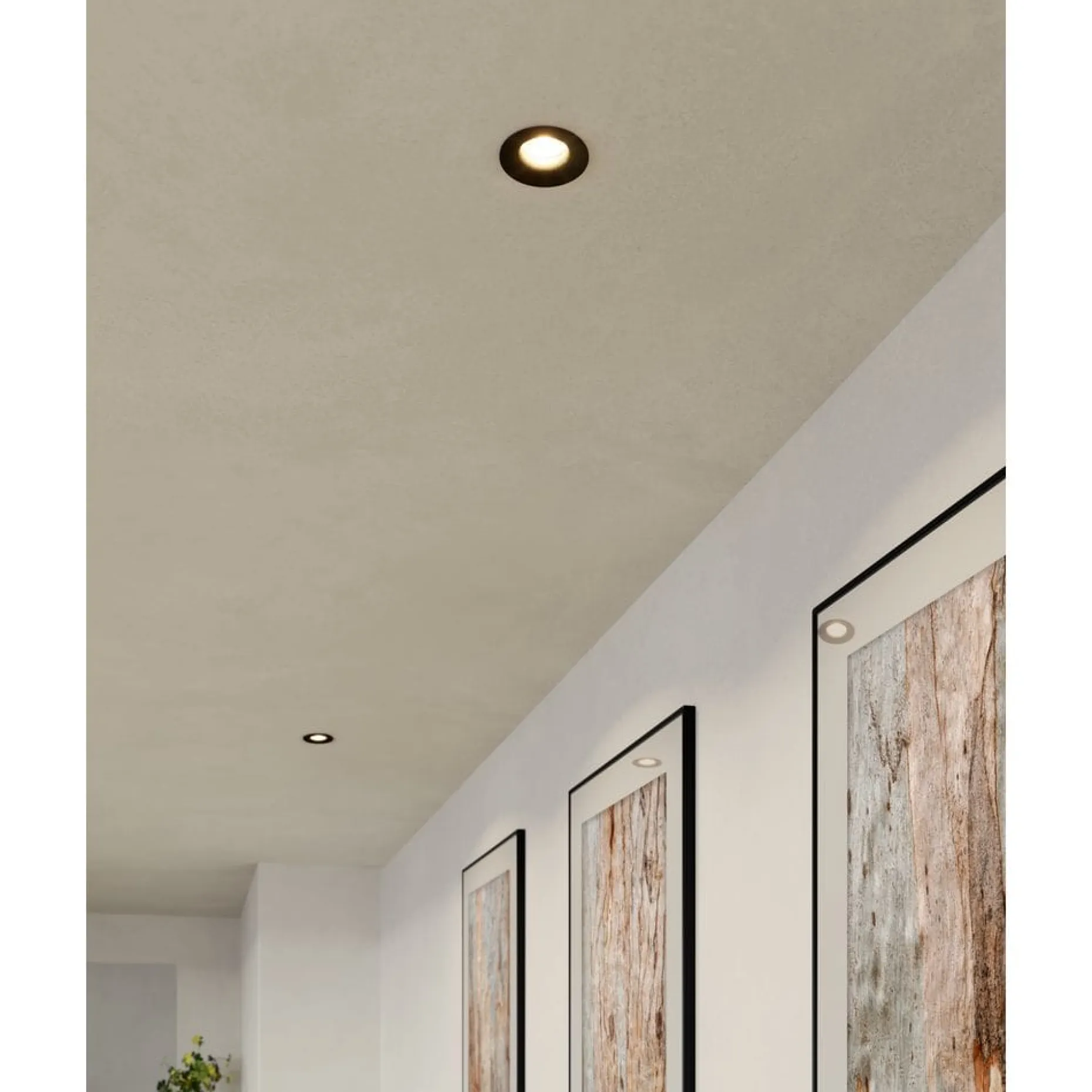 Innfelt lampe Saliceto Stel 88 mm 2700K