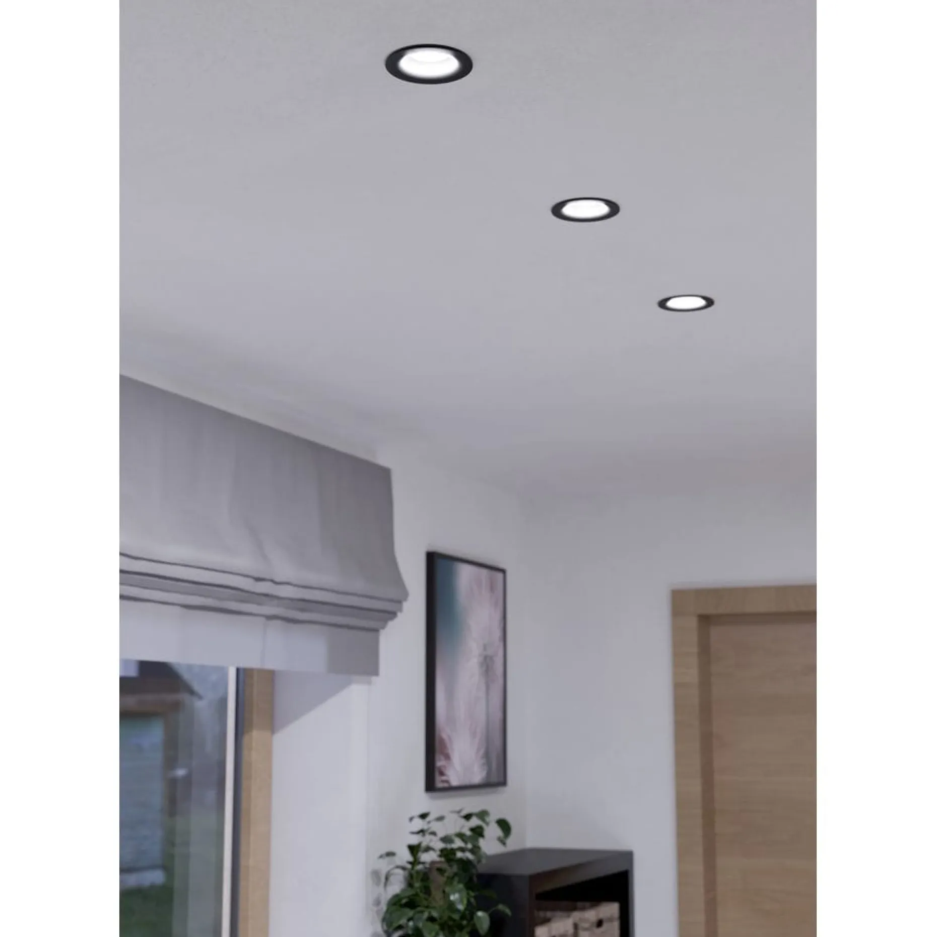 Innfelt lampe Saliceto Stel 88 mm 2700K