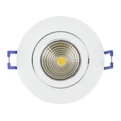 Innfelt lampe Saliceto 3 stk Ø88 mm 2700K