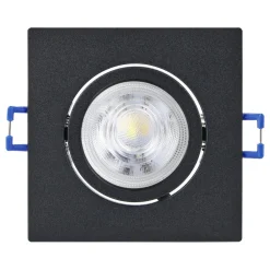 Innfelt lampe Saliceto 88x88 mm 4000K Sett av 3