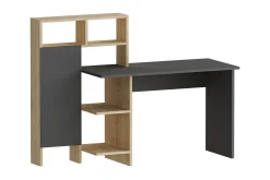 Irbene Skrivebord 135 cm med Oppbevaring Hyller + Skap
