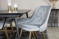 Irunea Forlengningsbar Spisegruppe 180cm inkl 6 Valera Lyx S