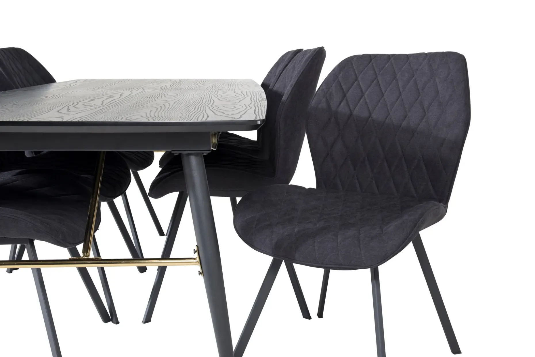 Irunea Forlengningsbar Spisegruppe 180 cm inkl. 6 Sumoas Sto