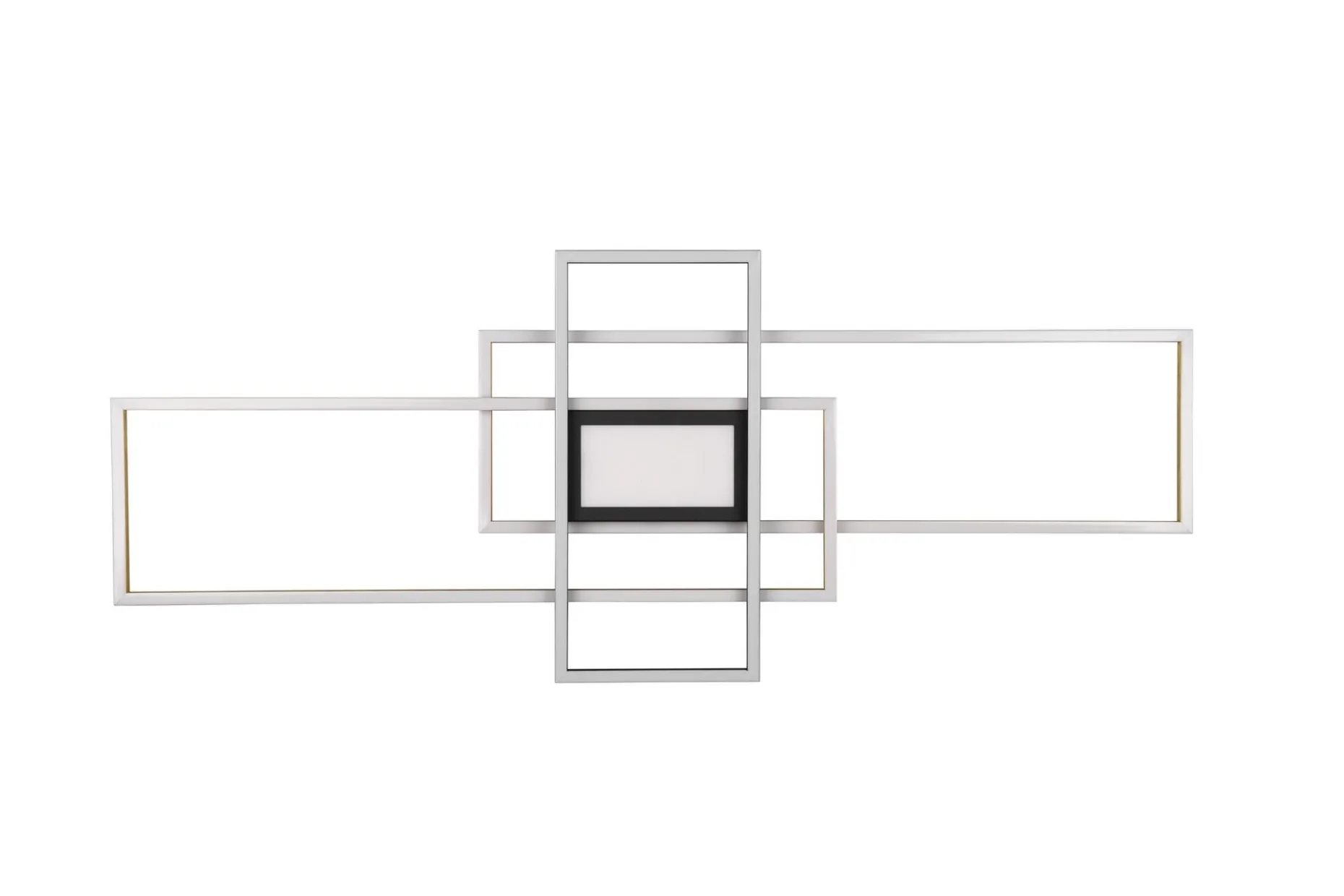 Irvine LED-Taklampe Mattmessing/Mattsvart