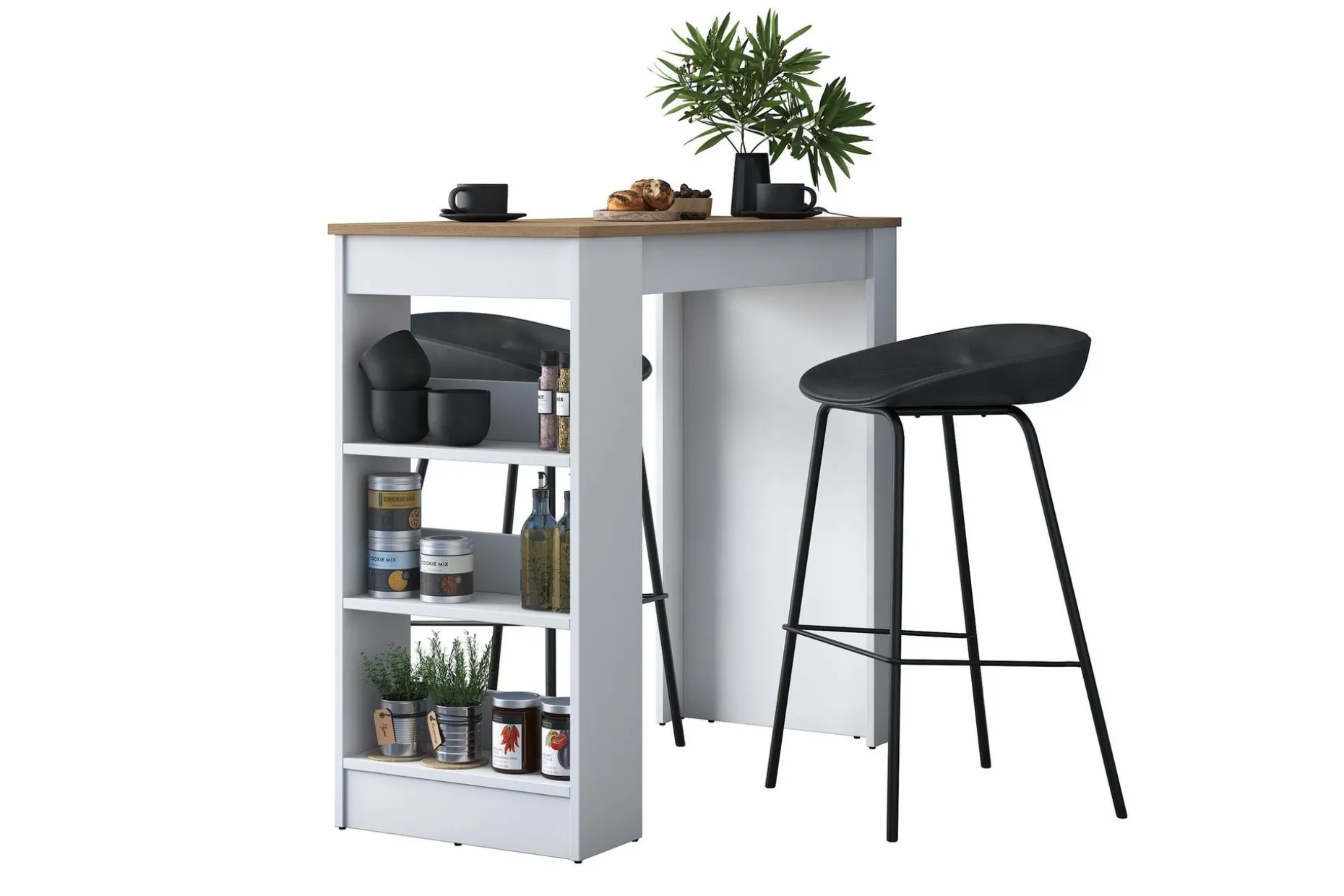 Iwao Bardisk 50x120 cm Brun/Hvit