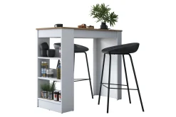 Iwao Bardisk 50x120 cm Brun/Hvit