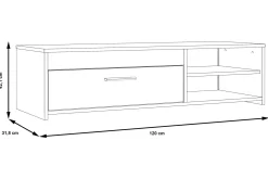 Iztaza TV-benk 120 cm