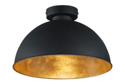 Jimmy Plafond 31 cm 1xE27 sort / gull