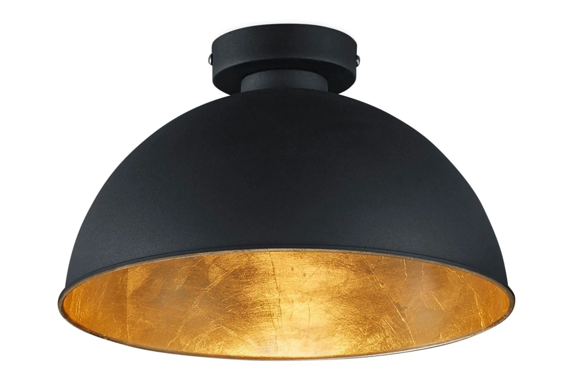 Jimmy Plafond 31 cm 1xE27 sort / gull
