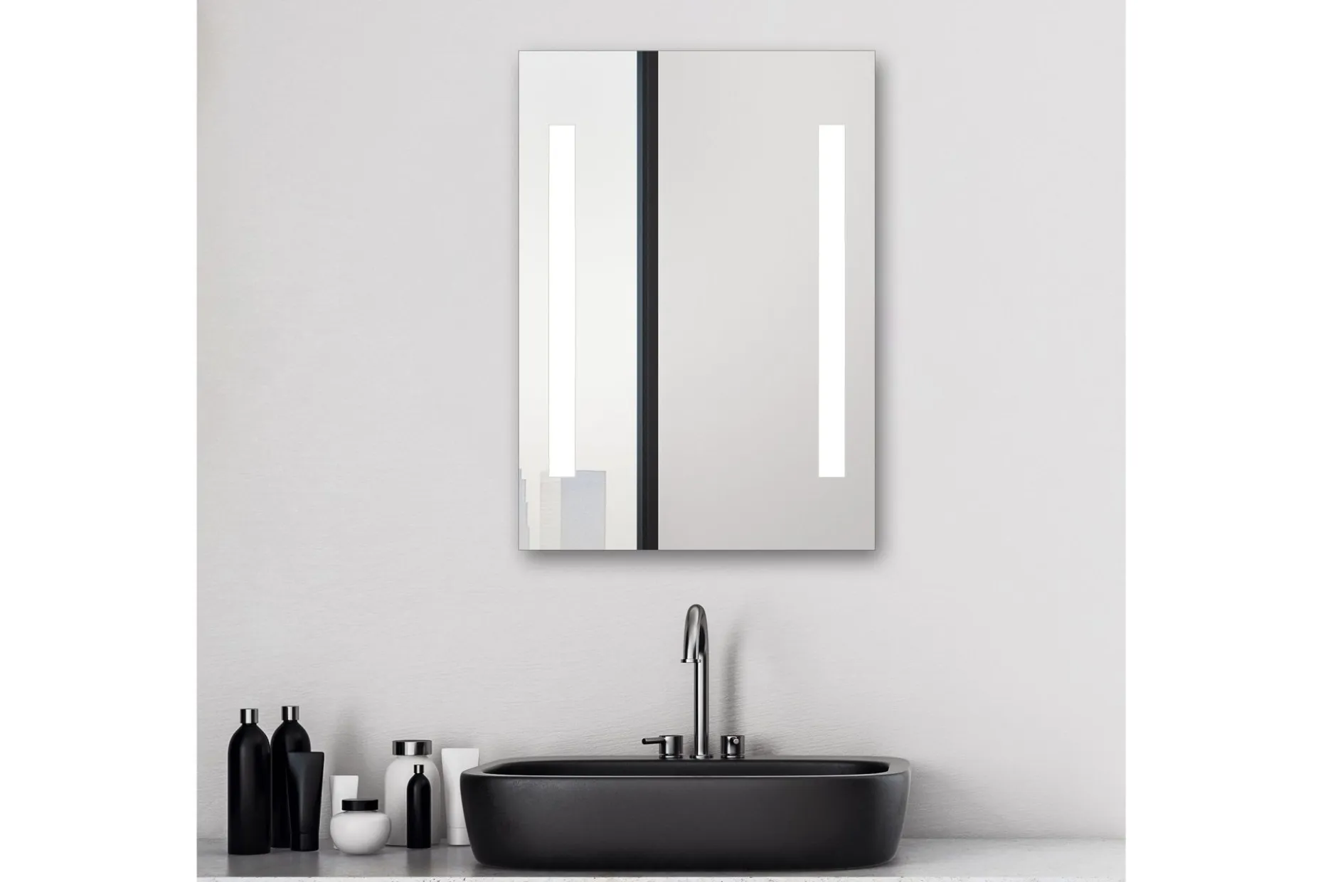 Jordberga Baderomsspeil 70 cm LED-Lys