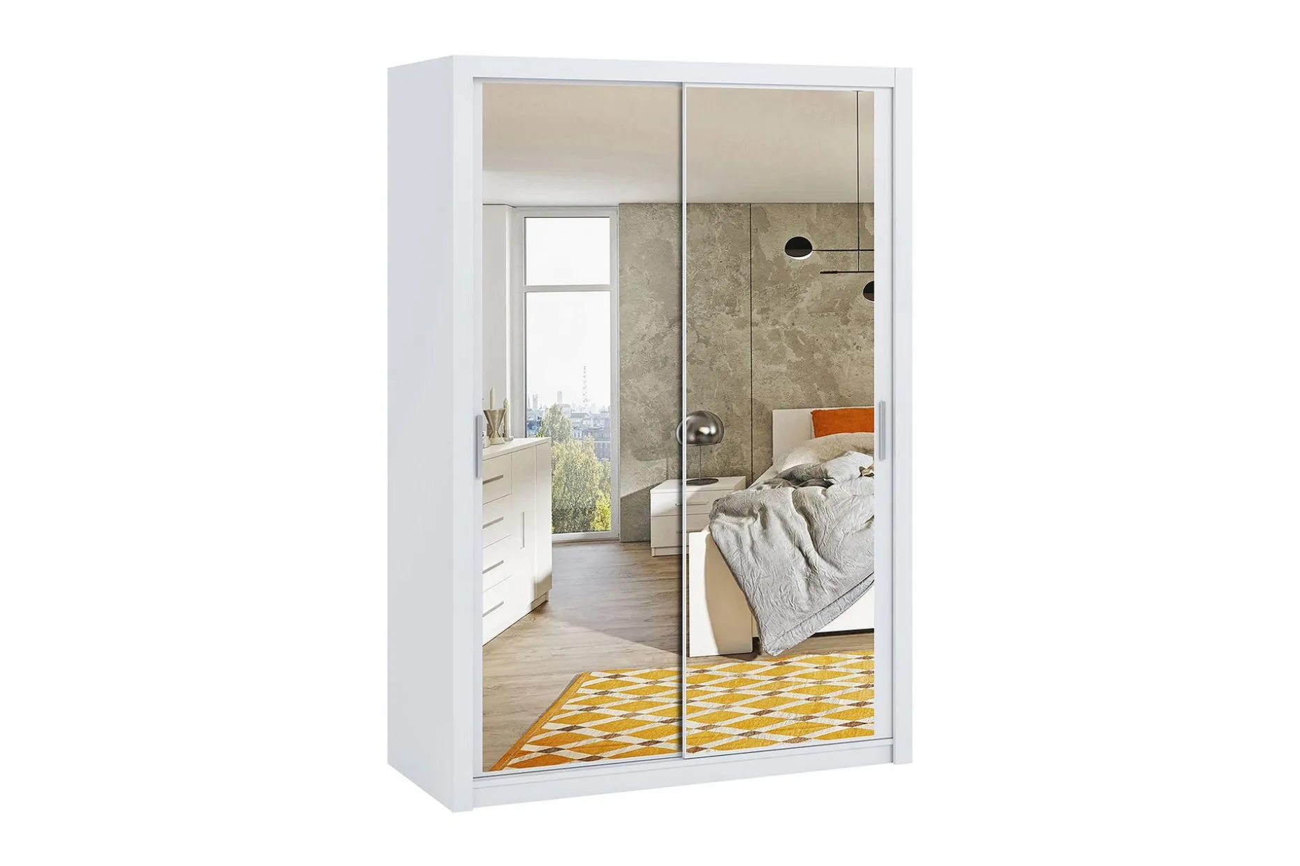 Julissa Garderobe 150 cm med Speil