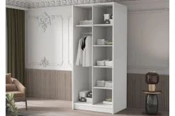 Julissa Garderobe med Speil 100 cm