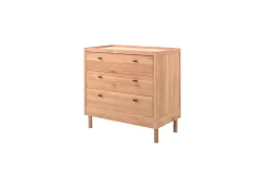 Juniorseng med kommode og garderobe Forrest Eik