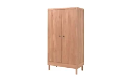 Juniorseng med stelleenhet og garderobe Forrest Eik
