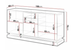 Juniskär Highboard
