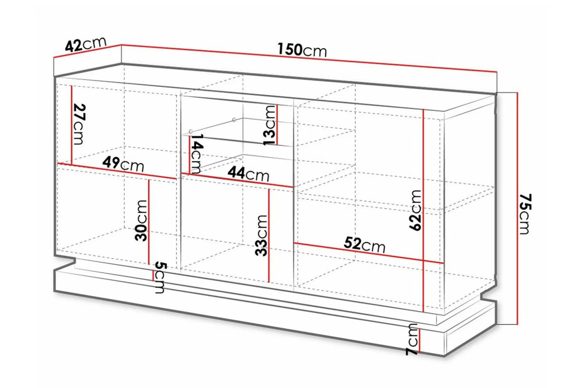 Juniskär Highboard