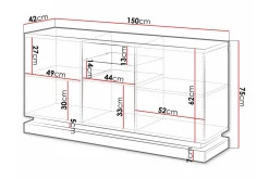 Juniskär Highboard