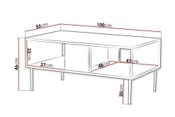 Juniskär Sofabord 55 cm