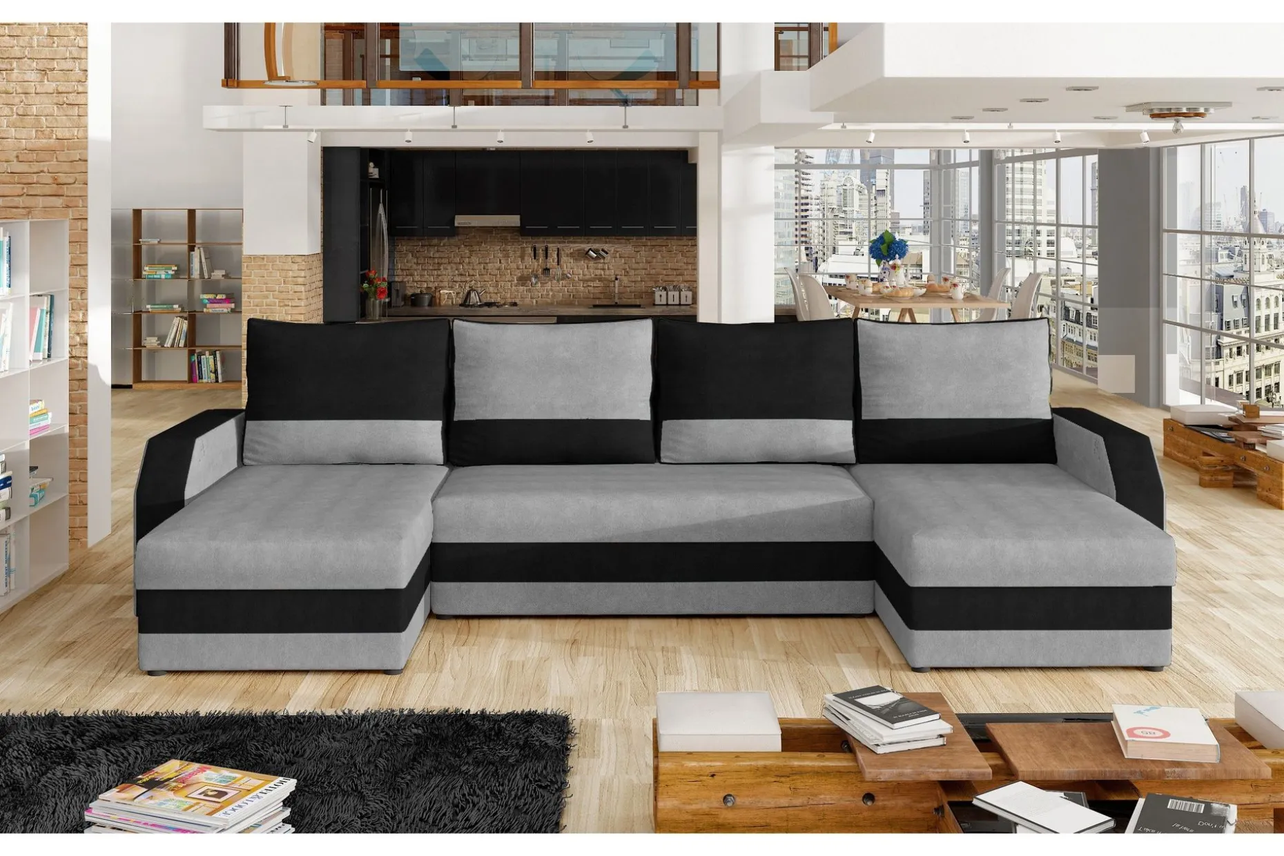 Jurtiga Sovesofa med Dobbeldivan