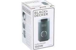Kaffekvern Black+Decker 150W Svart