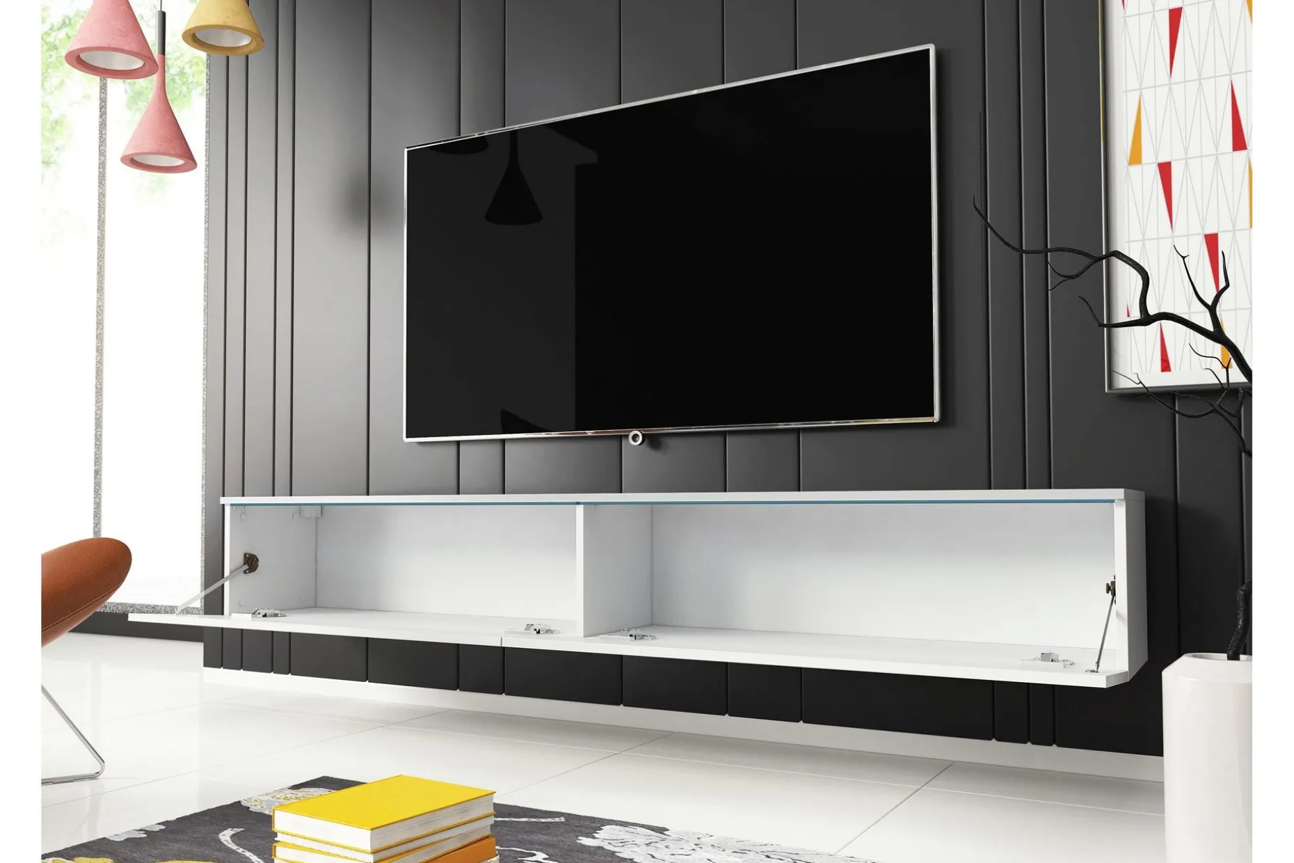 Kanak TV-benk 180 cm