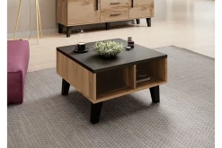 Kardos Sofabord 60 cm med Oppbevaringshyller