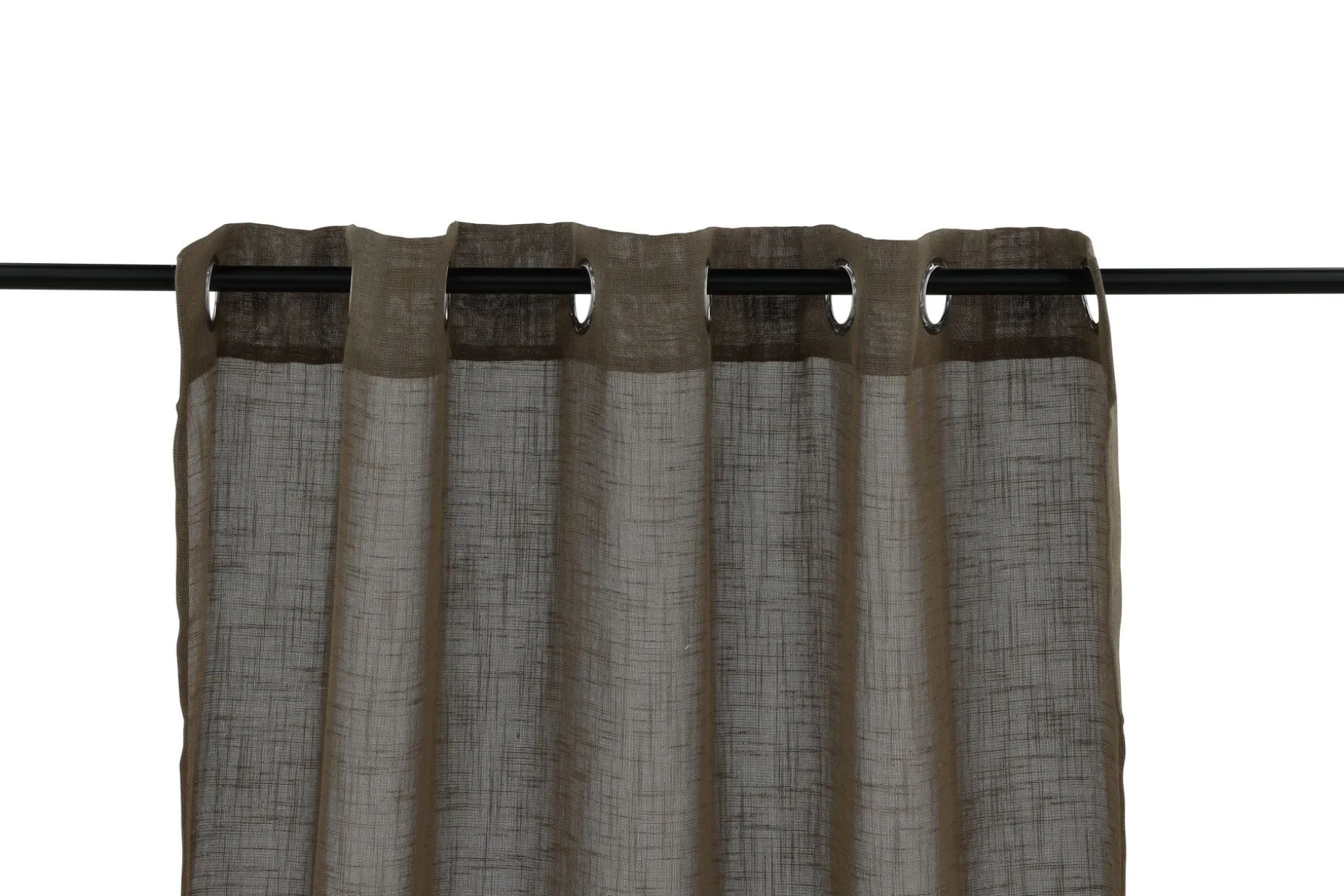 Kaya Gardin metallringer 140x290 cm