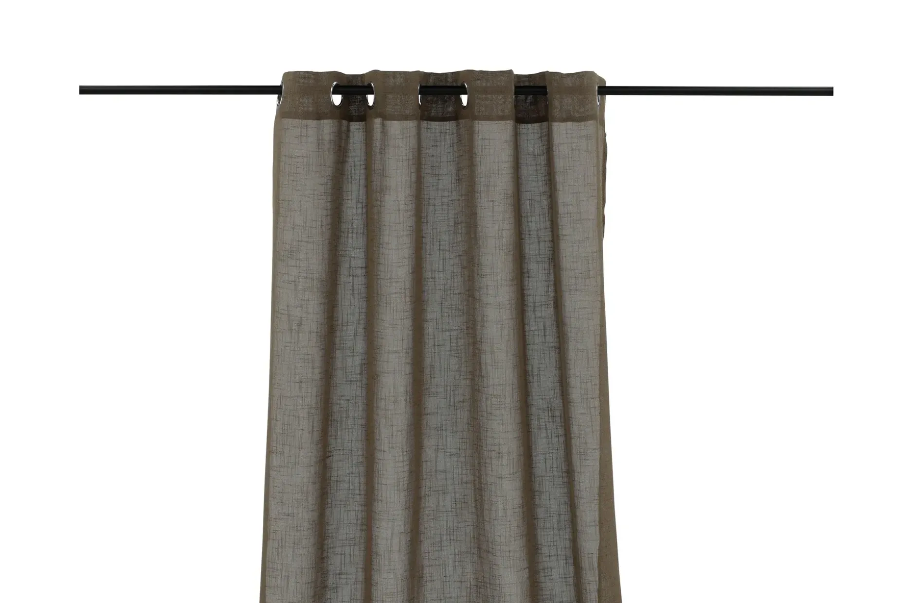 Kaya Gardin metallringer 140x290 cm