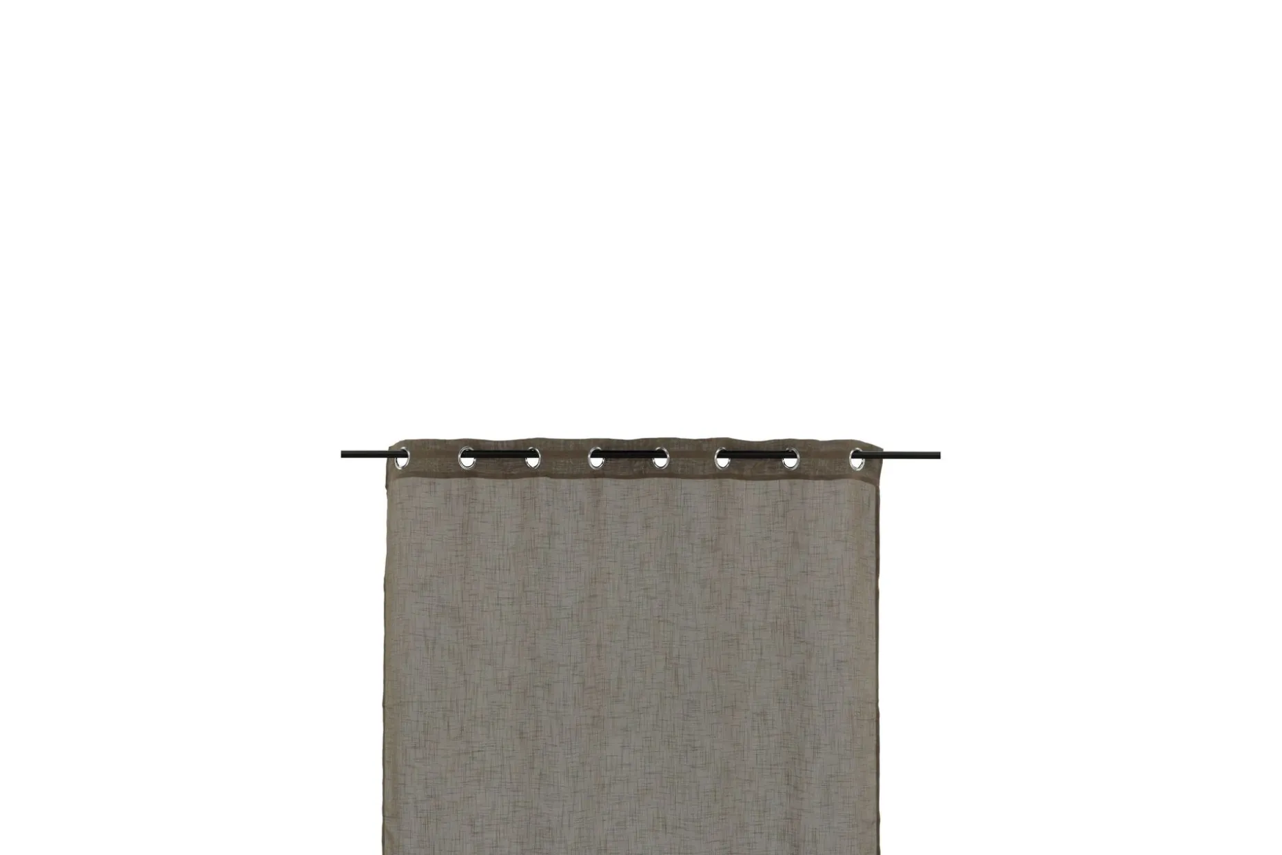 Kaya Gardin metallringer 140x290 cm