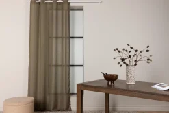 Kaya Gardin metallringer 140x290 cm