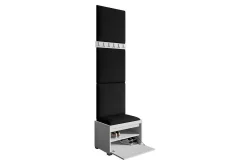 Kenmare Highboard Black/White