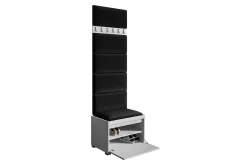 Kenmare Highboard Black/White
