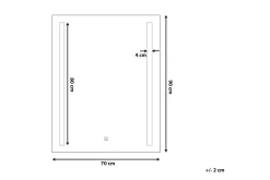 Kilmurray Speil LED 70x90 cm