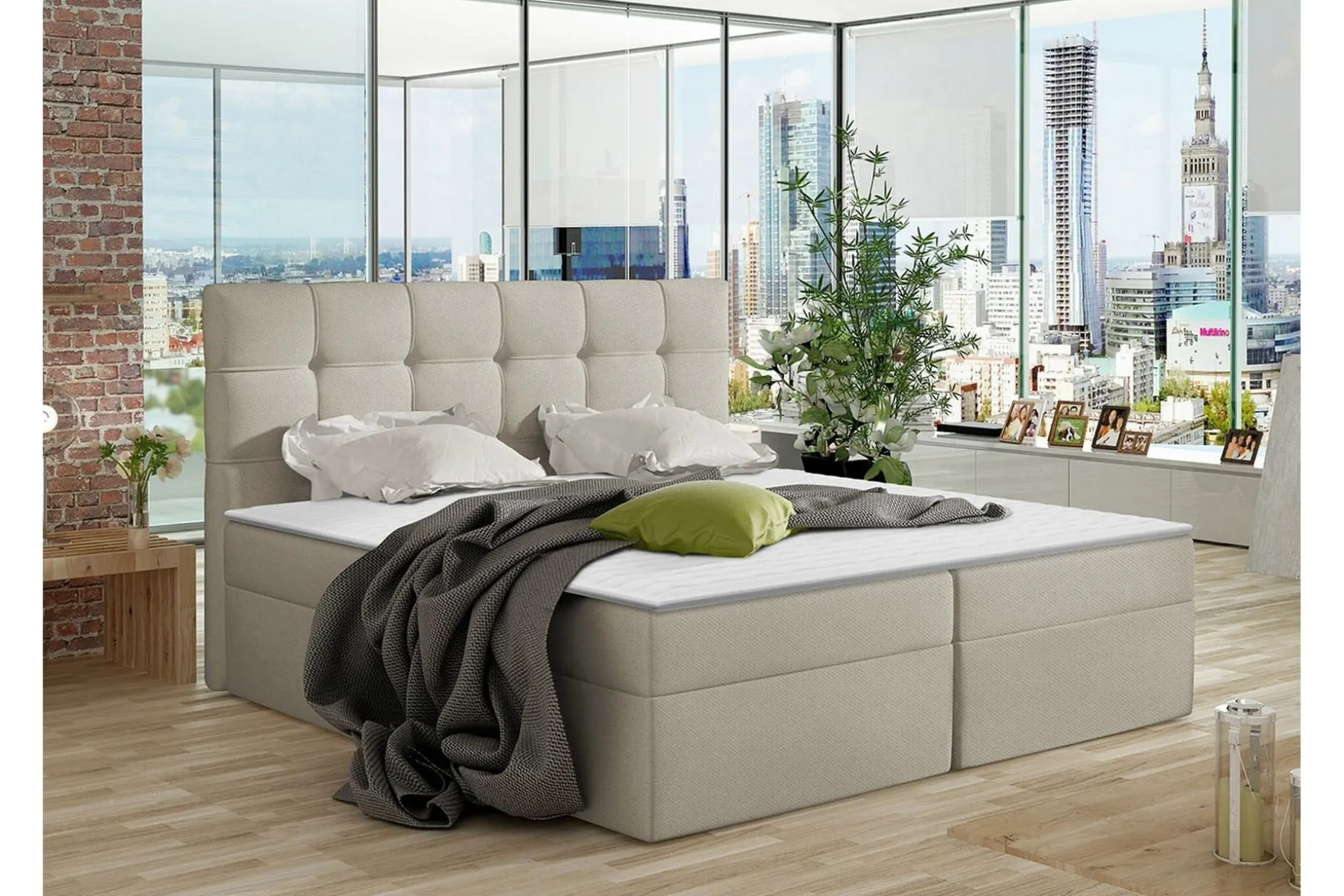 Kintore Kontinentalseng 180x200 cm