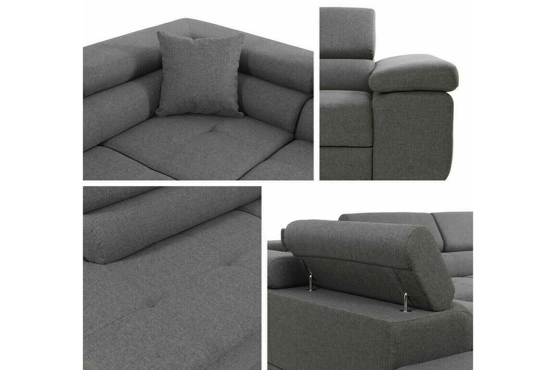 Kintore 4-seters Hjørnesovesofa