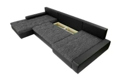 Kintore 4-sits Hörnbäddsoffa Dark grey