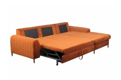Kintore 3-sits Hörnbäddsoffa Light grey/Dark grey
