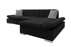 Kintore 3-sits Hörnsoffa Black