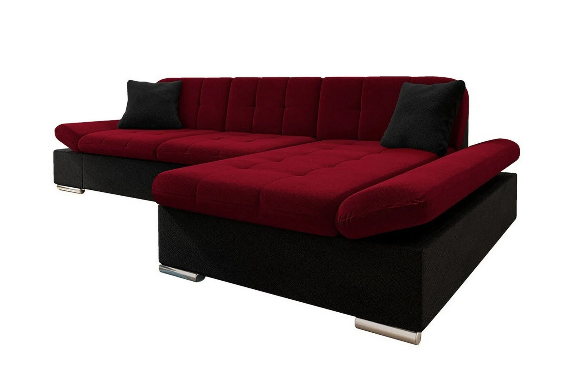 Kintore 3-sits Hörnsoffa Dark red