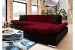 Kintore 3-sits Hörnsoffa Dark red