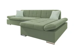 Kintore 3-sits Hörnsoffa Light green