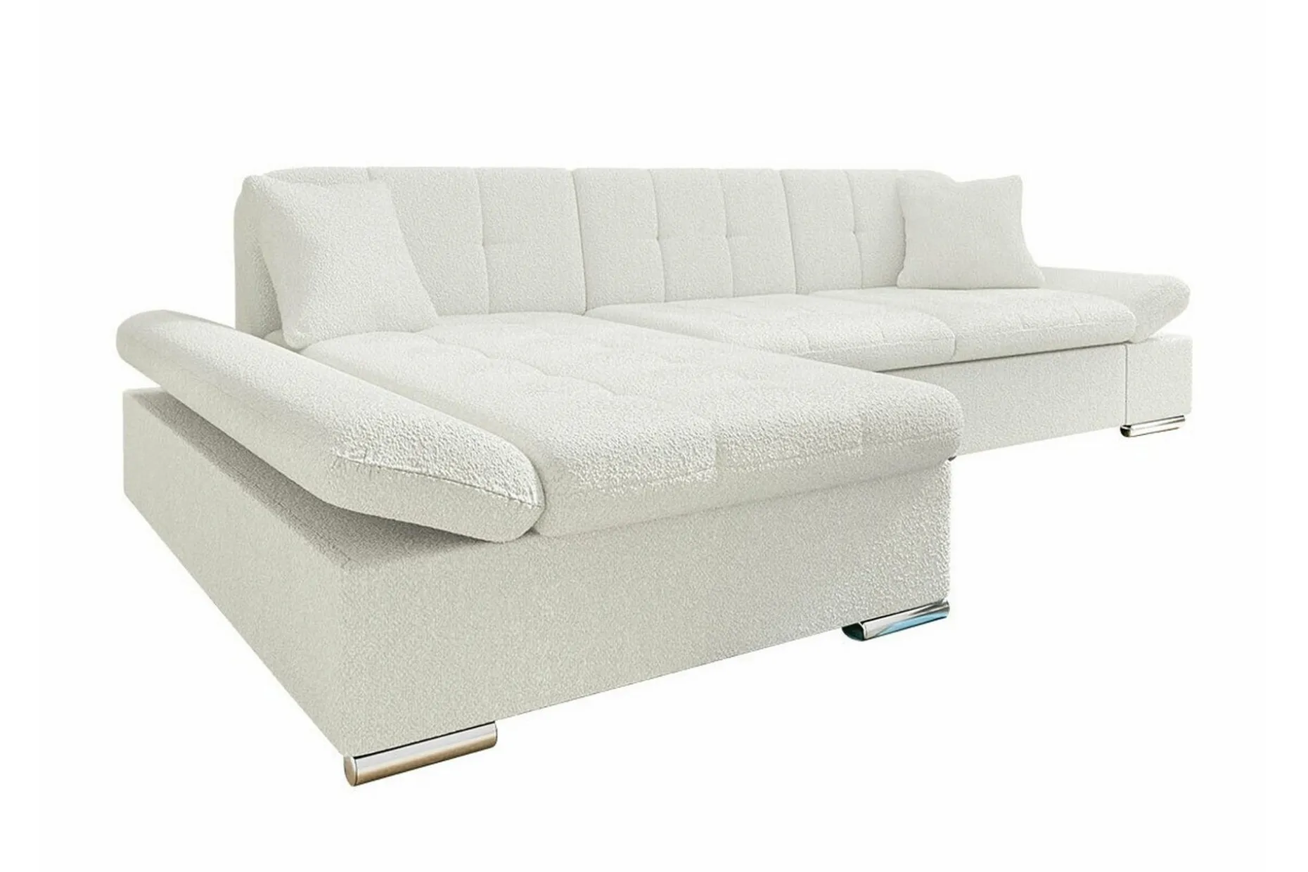 Kintore 3-sits Hörnsoffa White