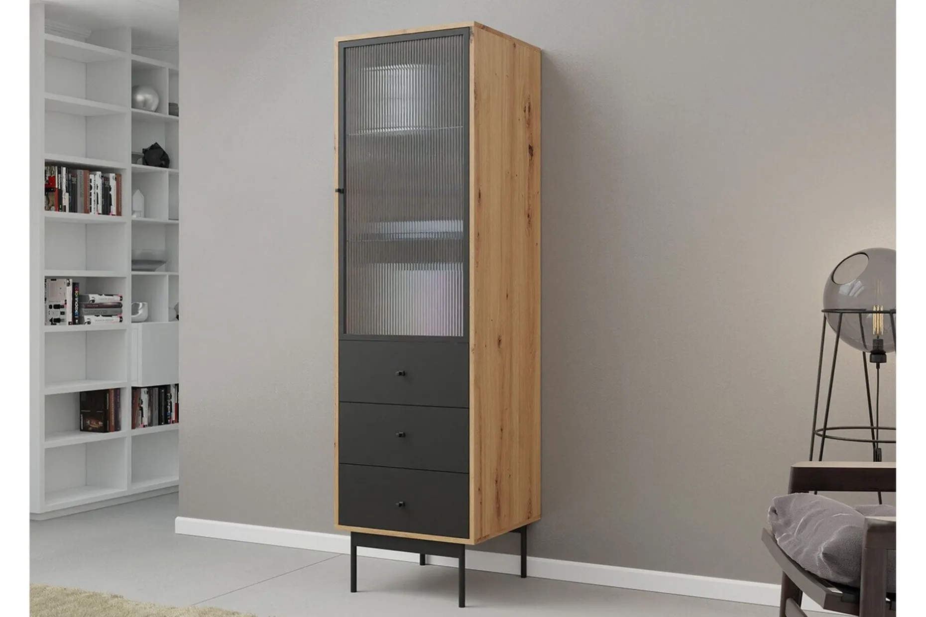 Kintore Vitrineskap 180 cm