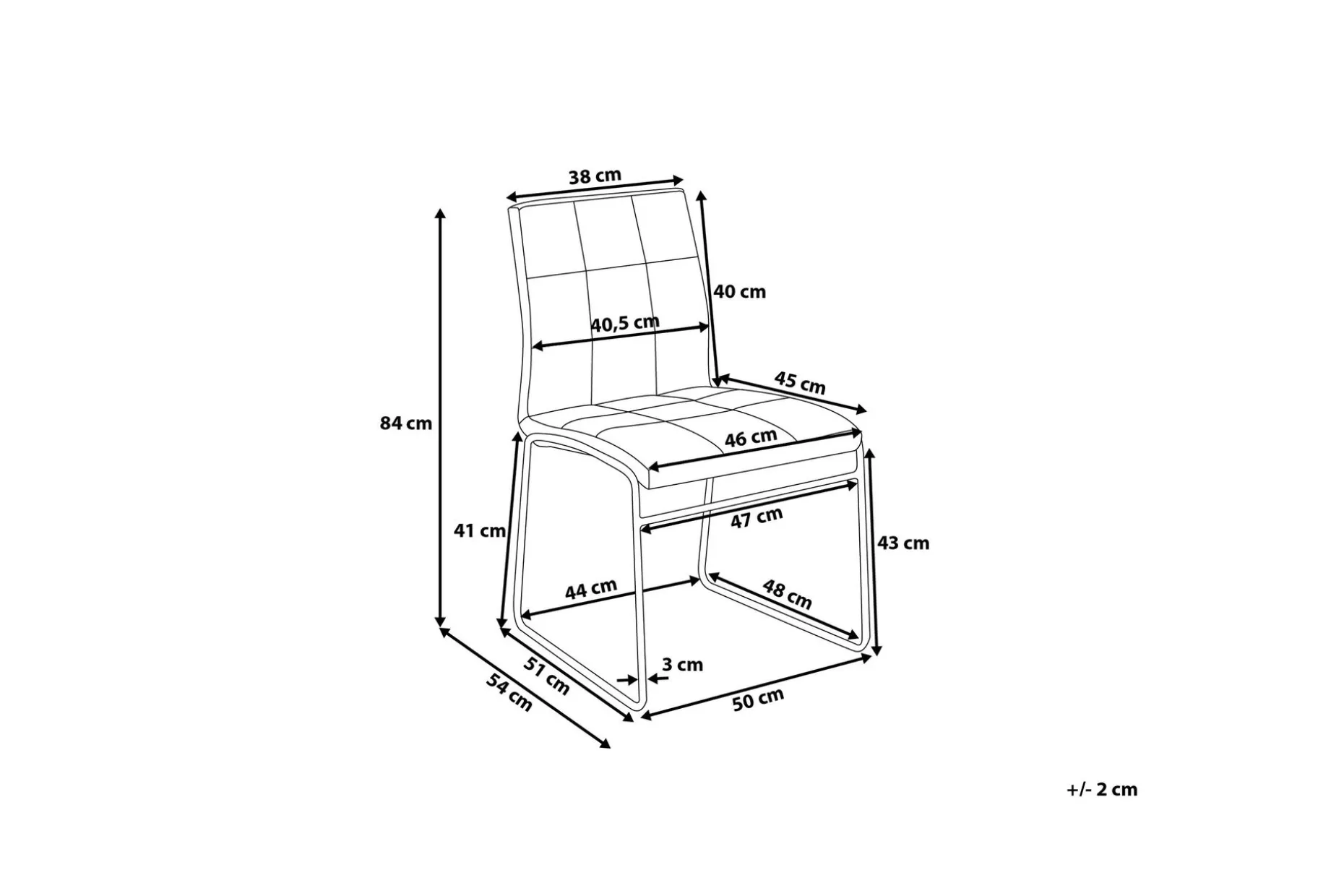 Kiron Stol 2-pk
