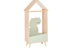 Klädhängare Beliani Durango Light colored wood||Green