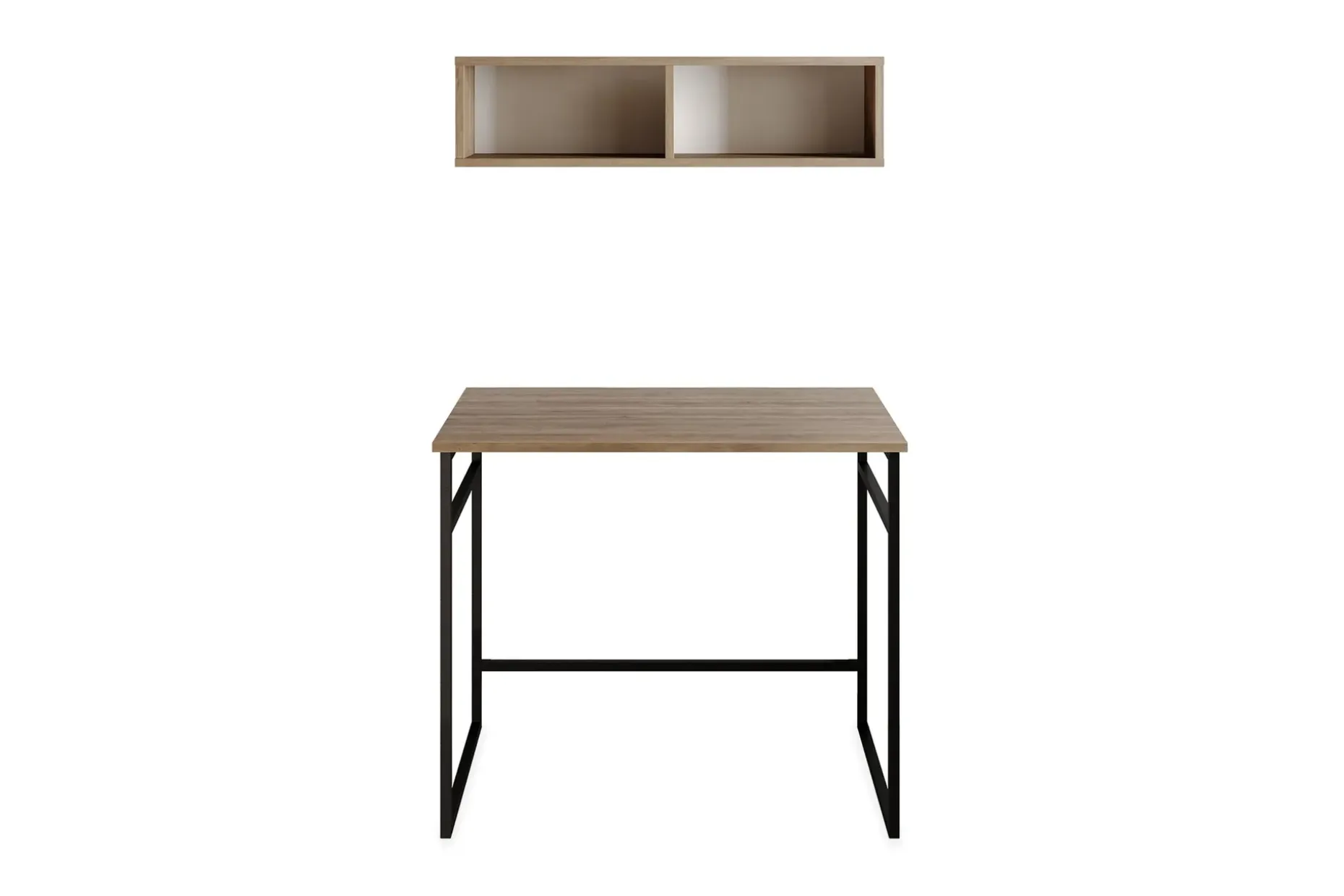 Klingbo Skrivebord 90 cm med Oppbevaring Vegghylle